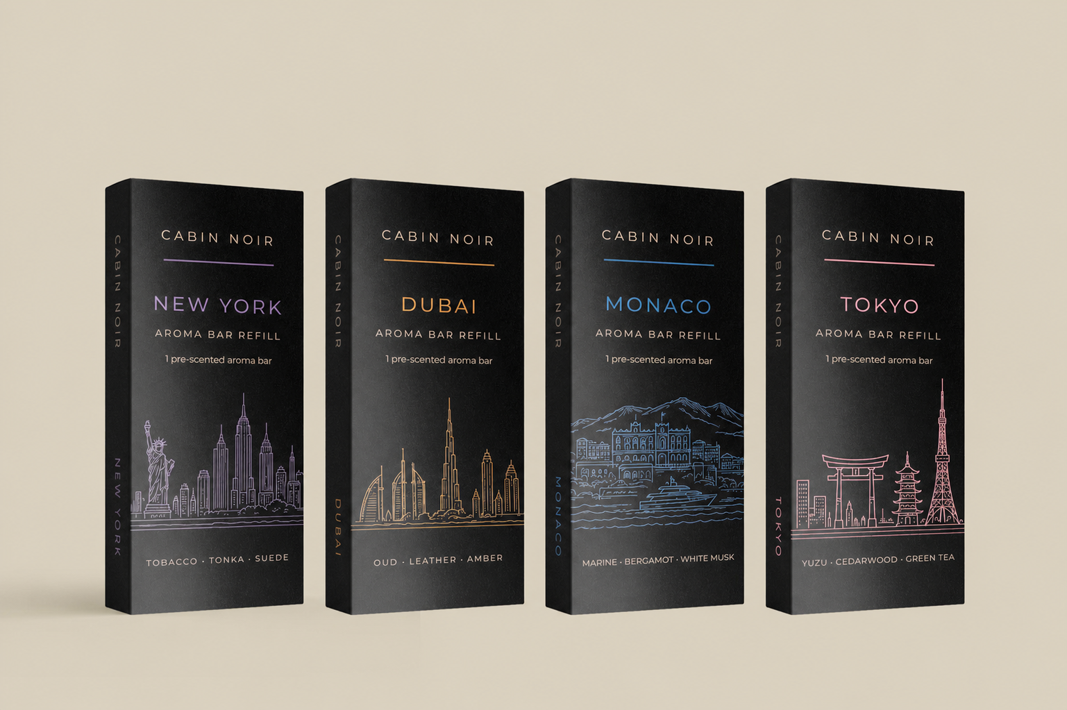 Cabin Noir Starter Set — choose your signature scent